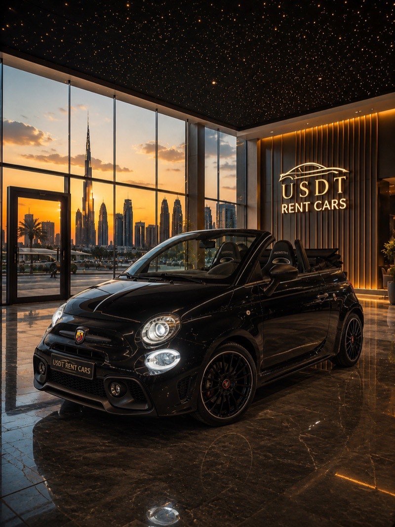 Abarth 595C Cabriolet en location à Dubaï