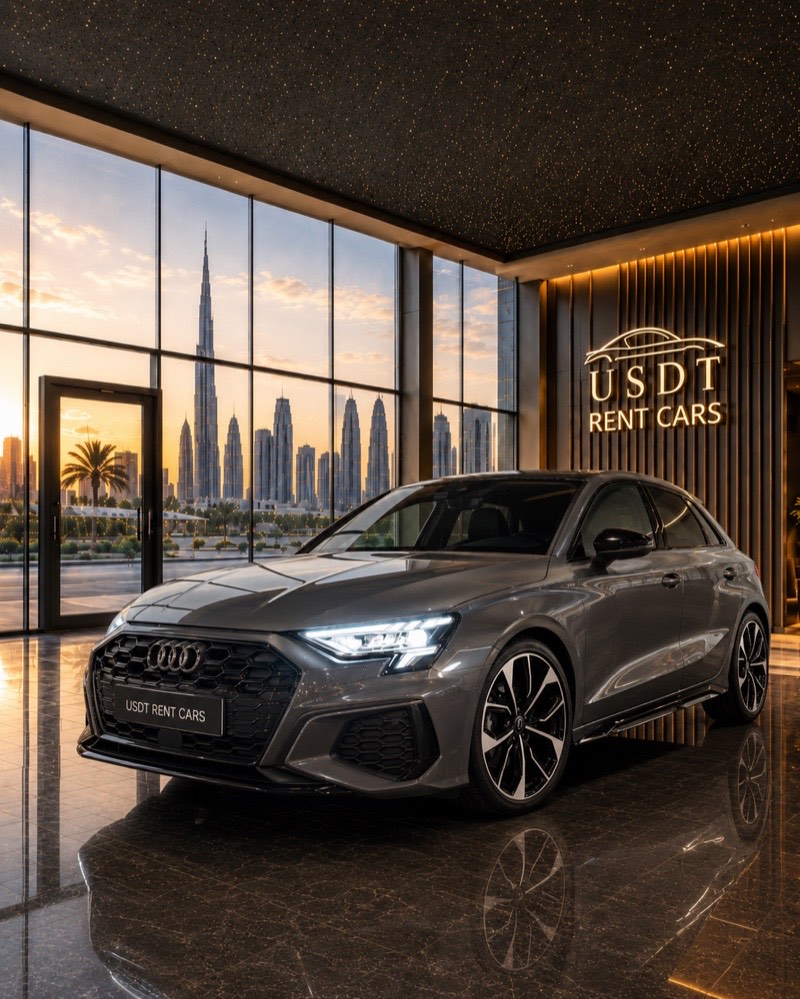 Audi S3 Sportback en location à Dubaï