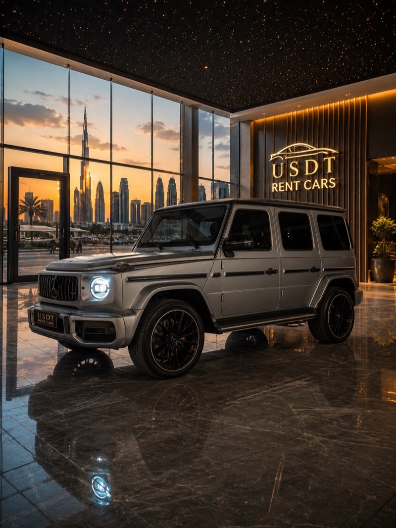 Mercedes G63 AMG en location à Dubaï
