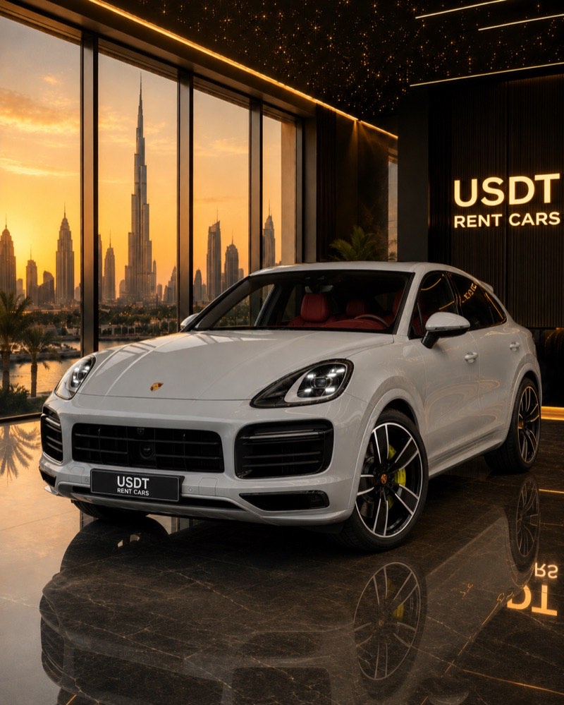 Porsche Cayenne Coupé en location à Dubaï