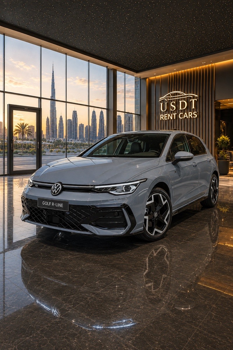 Volkswagen Golf R-Line en location à Dubaï